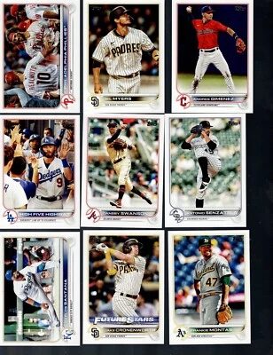 -2022 TOPPS Baseball 501-660 Complete Your Set BUY MORE SAVE MORE - Image 1 of 4