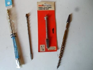 Brocas de taladro de madera de vástago cónico cuadrado para soporte de mano tradicional varios artículos - Imagen 1 de 20