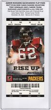 Aaron Rodgers BACKHAND FLIP PASS 2010 Falcons Packers 11/28 Full Ticket McCLURE