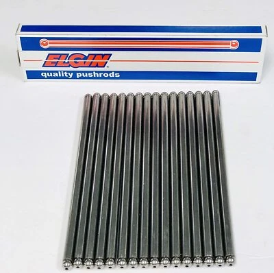 ELGIN Pushrods Set/16 Chevy GMC LS 4.8L,5.3L,5.7L,6.0L,6.2L 1997-2016 USA-made - Image 1 of 4
