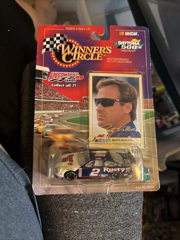 1998 Winner's Circle Speedweeks Series 99 Daytona 500 Rusty Wallace #2 Car 1:64 - Image 1 of 1