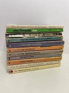 C.S. Lewis Books -Mere Christianity, Screwtape Letters, Chronicles Narnia + More - Picture 1 of 6