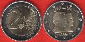 Luxembourg 2 euro 2006 "Grand Duke Guillaume" BiMetallic UNC - Picture 1 of 1
