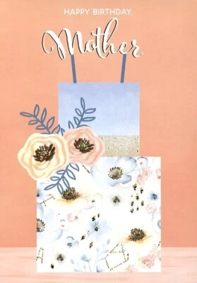 SPECIAL THOUGHTS Happy Birthday Mother - Birthday Greeting Card - 893