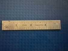 Vtg Lufkin Metal Ruler, 72 Inches Long // No. 1206 // Aluminum and