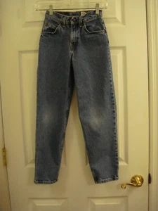 Boy's Vintage Orange Tab Levi's 560 Slim Fit Denim Jeans Size 10 USA Made - Picture 1 of 9