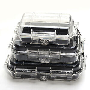 Waterproof Sealed Box Shockproof Tools Trading Cards Equipment Storage Case Box