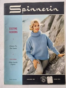 SPINNERIN Knitting Patterns Book Volume 156 SWEATERS CARDIGANS VESTS c.1960s - Picture 1 of 24
