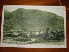 1927 San Lorenzello - Benevento - veduta dal fiume Titerno