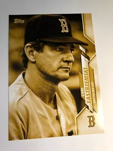 2020 Topps Short Print SP Jumbo 5x7 Carl Yastrzemski Red Sox 378 07/10 - Picture 1 of 1