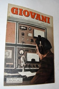 GIOVANI n 20 - 14 marzo 1954 modellismo- calcio IL PALERMO - SANREMO - Picture 1 of 1