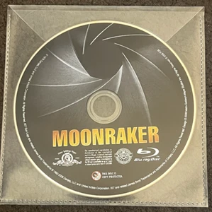 NEW MOONRAKER (1979) - Blu-ray disc only in clear plastic envelope / no case - Imagen 1 de 3