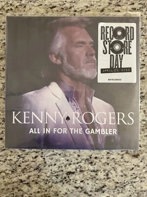 Kenny Rogers - All In For The Gambler OG Vinyl LP, Blackbird Records, MINT, 2023 - Image 1 of 2