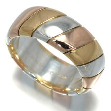 Auth Van Cleef & Arpels Rare Ring 3color US4.5 18K YG/RG/925 Sterling Silver 