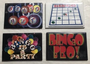 Set 4 magneti per bingo - Foto 1 di 3