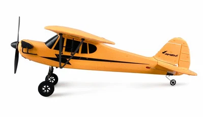 RC Flugzeug Piper J-3 Cup rot/weiß, 3-Kanal RTF, Gyro, Mode 2 - Bild 1 von 4
