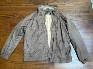 Augusta Golf Masters Amen Corner Houndstooth Jacket Windbreaker Mens L - Picture 1 of 13