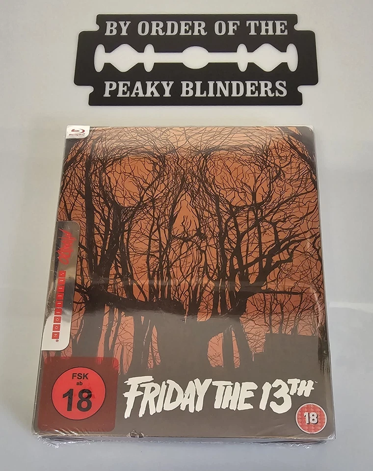 FRIDAY THE 13TH MONDO BLU-RAY STEELBOOK #23 ITALIAN IMPORT  - Image 1 of 1