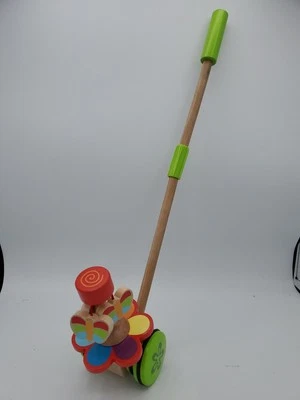 Juguete de lujo de mariposas bailarinas Hape de madera para bebés y niños pequeños Foto 1 de 4