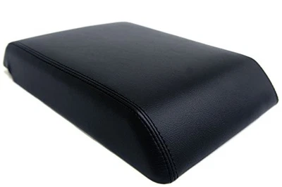 Center Console Armrest Cover for Hummer H2 2005-2007 Synthetic Black Leather Foto 1 de 2