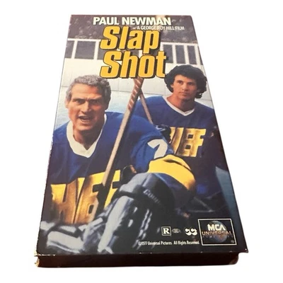 Slap Shot (1977) VHS Paul Newman Case VG Tape EX Excellent Condition - Image 1 of 4