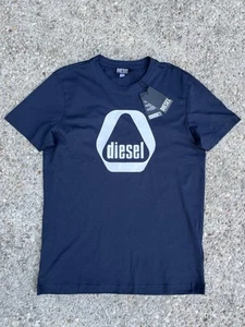 DIESEL T-Diegor 7-E Maglietta Men's T-shirt Navy XL NEW w/Tags $65 - Picture 1 of 7