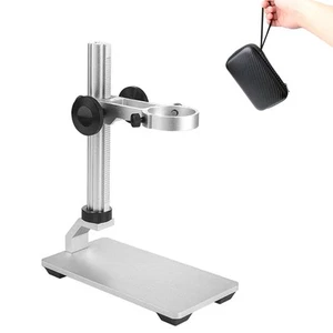 Supporto per Microscopio in Lega di Alluminio per Microscopio Digitale USB, Stabile Met... - Foto 1 di 5