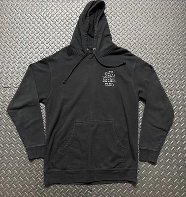 Anti Social Social Cub Burnout Hoodie Size Medium Men’s - Image 1 of 4