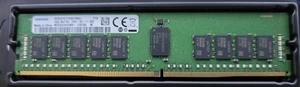 96GB: 6 x 16GB Samsung M393A2K43BB1-CRC DDR4-2400 ECC Server RAM - Picture 1 of 2