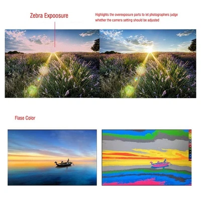 Fotga A50T 5'' 1920*1080 HD 4K Input Output 170° Wide Angle Camera Monitor AM - Image 1 of 4