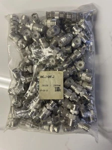 Bncp To Mj Connector Adapters 100 Pack Bnc Male To Rca Female Coaxial Cable - Zdjęcie 1 z 4