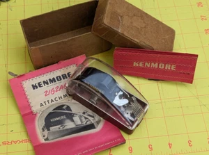 Kenmore Greist Zigzag Sewing Machine Attach. Presser Foot, Case, Booklet and Box - Picture 1 of 4