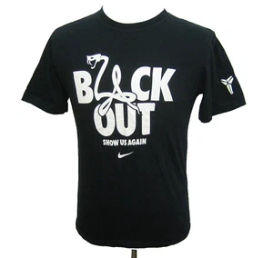 KOBE BRYANT Black Mamba NIKE Men's Size Small Short Sleeve T-Shirt LA Lakers - Picture 1 of 4