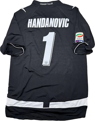 Maglia calcio vintage UDINESE Legea Handanovic 2010 goalkeeper Shirt Jersey - Immagine 1 di 4