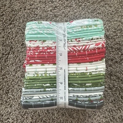 Moda AB 36 Piece Fat Quarter Merry Little Christmas Bonnie And Camille - Image 1 of 3