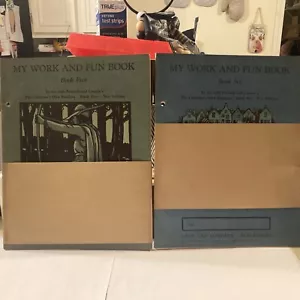 Vintage work books for a classroom-still sealed - Foto 1 di 6