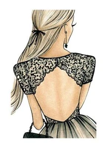 Poster Back Detail Poster Glamour Poster ideale per camere Poster Declea Home - Picture 1 of 19