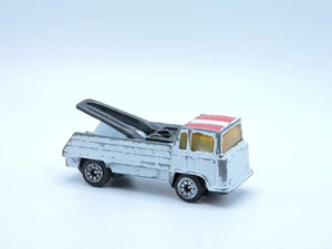 Yatming Cabover Tow Truck Wrecker W/O Hook White & Black/red Two-Tone, 1:64 Car - Picture 1 of 9