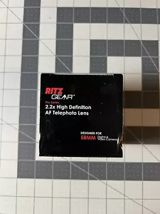 Ritz Gear Pro Series 2.2x High Definition AF Telephoto Lens for 58mm, XRG2X58 - Picture 1 of 7