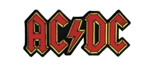 AC/DC Logo Embroidered Back Patch A031P - Picture 1 of 1