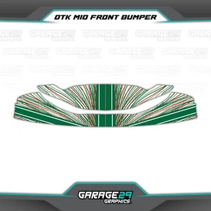 Tony Kart 2022 Style M10 Front Bumper Sticker Kit - Picture 1 of 1