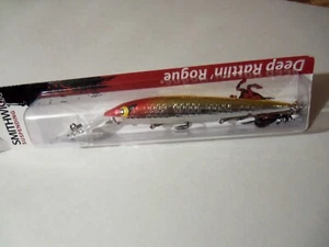 1 Smithwick Suspending Deep Rattlin Rogue Lure ASSRB1235 Clown NIP - Picture 1 of 7