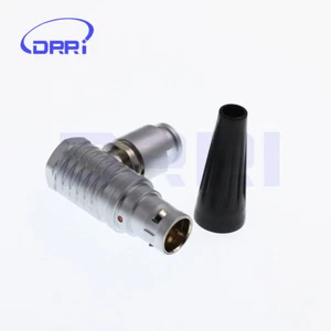 Conector metálico compatible con enchufe FHG 2B 2 3 4 5 6 7 8 10 12 16 19 20 26 PINES - Imagen 1 de 6
