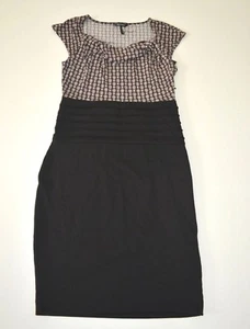 Vestido Daisy Fuentes Cuello Drapeado Vaina Body Con Talla Pequeña Nuevo con Etiquetas - Imagen 1 de 2