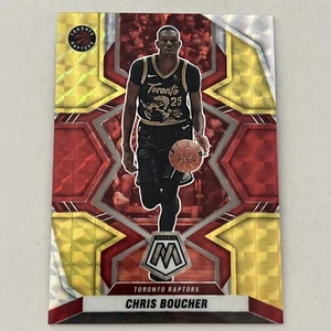 2021-22 Panini Mosaic Choice Fusion Red & Yellow Prizm /88 Chris Boucher #113 - Picture 1 of 3