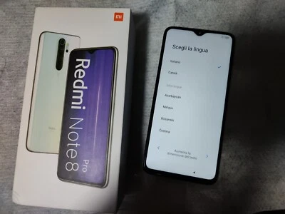 Smartphone Xiaomi Redmi Note 8 Pro 6GB Ram 64gb Rom green - Immagine 1 di 4