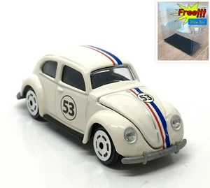 Majorette Volkswagen Beetle Vintage no.53 Herbie White 1/64 (3") no Package - Picture 1 of 8