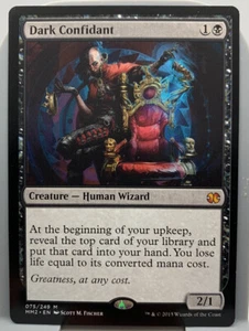Dark Confidant - Modern Masters 2015 - NM - Black Mythic Human Wizard - MTG - Picture 1 of 2