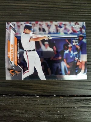 2020 TOPPS CHROME 1991 HOME RUN DERBY 12HR #U-69 CAL RIPKEN JR BALTIMORE ORIOLES - Изображение 1 из 2