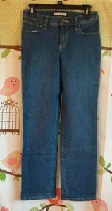 Women's Lee Slender Secret Blue Denim Jeans, Size 4 Petite - Picture 1 of 4